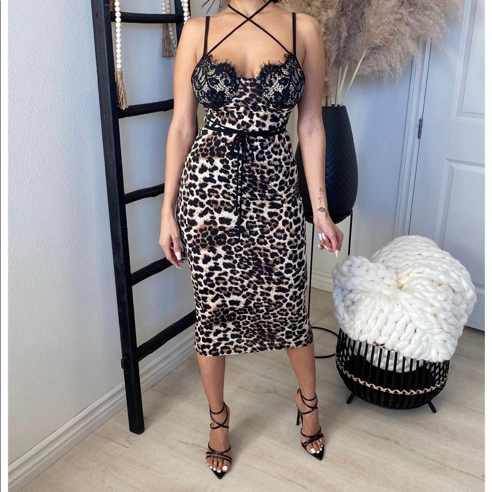 Leopard dress